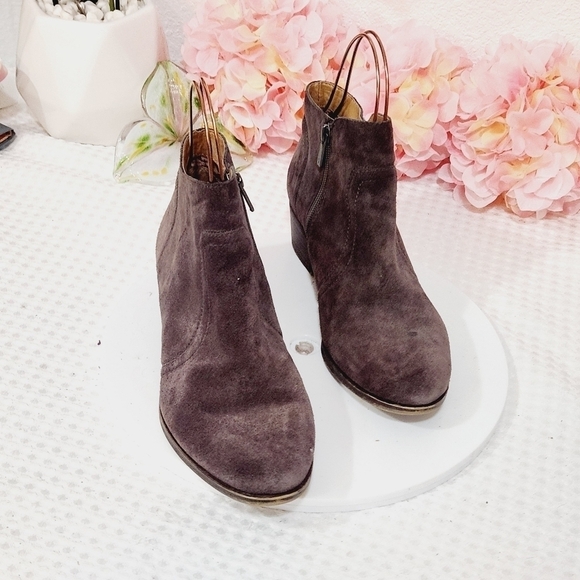 Lucky Brand Brolley Side Zip Leather Ankle Bootie Size 8.5M - Picture 7 of 12